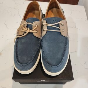 Paul Smith Blue and Tan Men's Shoes